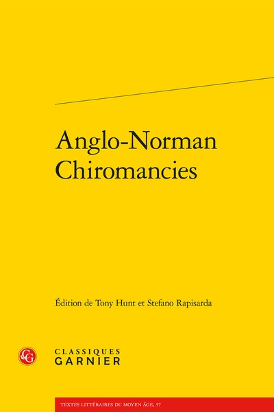 Anglo-Norman chiromancies