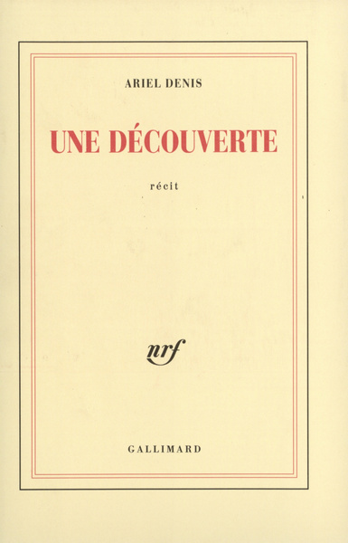 Une découverte