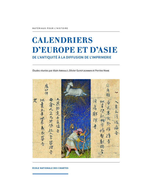 Calendriers d'Europe et d'Asie