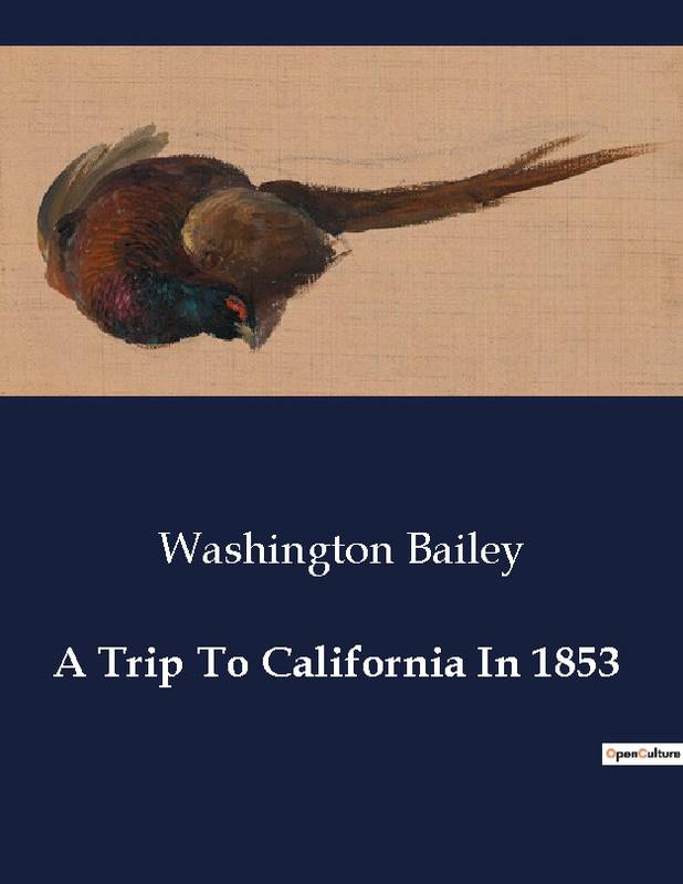 A Trip To California In 1853