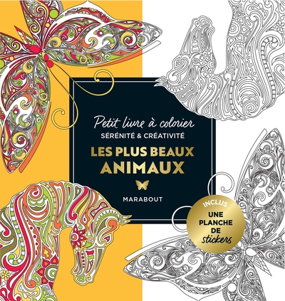 Le petit livre de coloriages - Tendres animaux