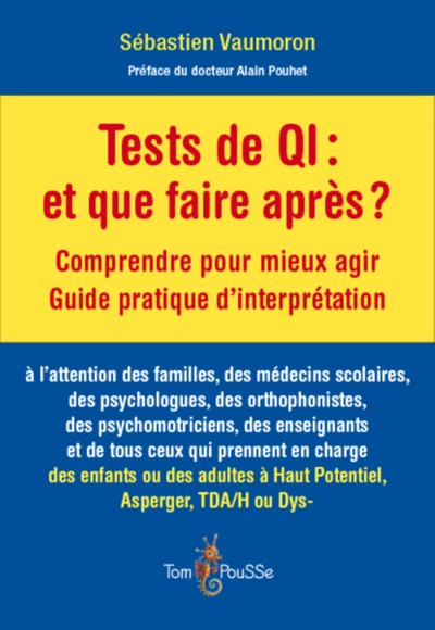 Tests de QI, et on fait quoi après ? - comprendre pour mieux agir, guide pratique d'interprétation - Sébastien Vaumoron