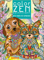 Color Zen scintillant - Mes amis les animaux - Collectif