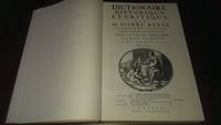 Dictionnaire historique et critique. 4 volumes in-folio - Pierre Bayle