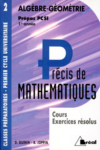 PRECIS DE MATHEMATIQUES. Volume 2