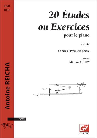 20 Études ou Exercices pour le piano op. 30 - Reicha Antoine