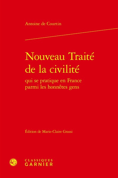 Nouveau Traité de la civilité - Antoine de Courtin