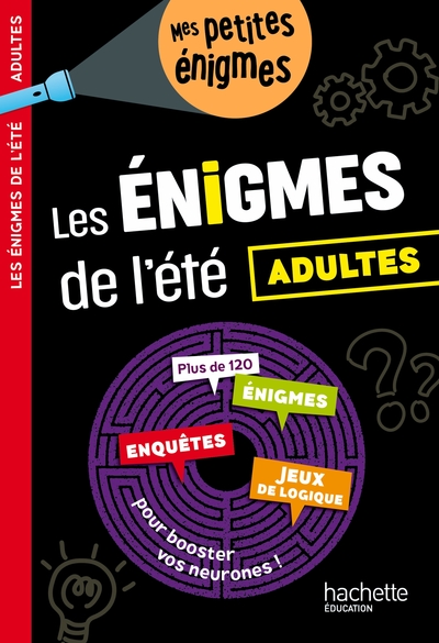 Les énigmes de l'été ADULTES - Cahier de vacances 2024