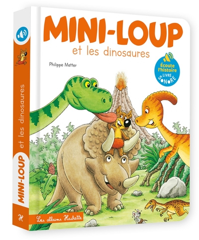 Livre Son - Mini-Loup Dinosaures