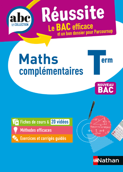 Abc Bac Réussite Maths Complémentaire Terminale