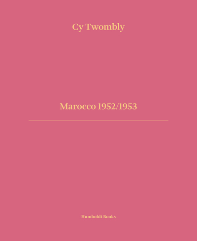 Marocco 1952/1953 - Twombly/Barouti