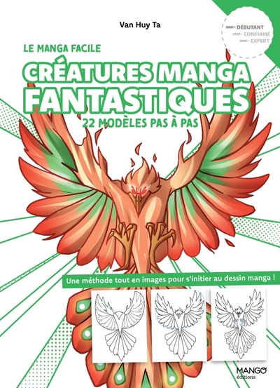 Créatures manga fantastiques faciles - Van Huy Ta