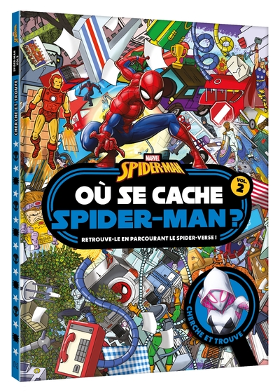 SPIDER-MAN - Où se cache Spider-Man ? vol.2 - Cherche et trouve - MARVEL