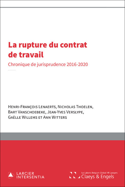 La rupture du contrat de travail