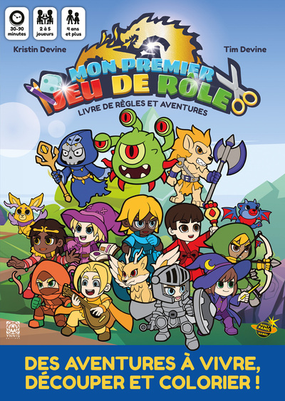 1 - Mon Premier jeu de rôle, une aventure à colorier