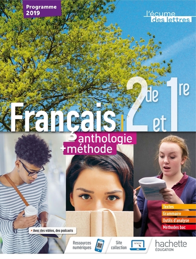 L'écume des lettres 2nde/1ère anthologie + méthodes - Livre élève - Ed. 2019