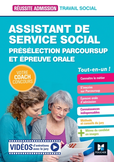 Réussite Admission - Assistant de service social (ASS) - Préselection Parcoursup et épreuve orale