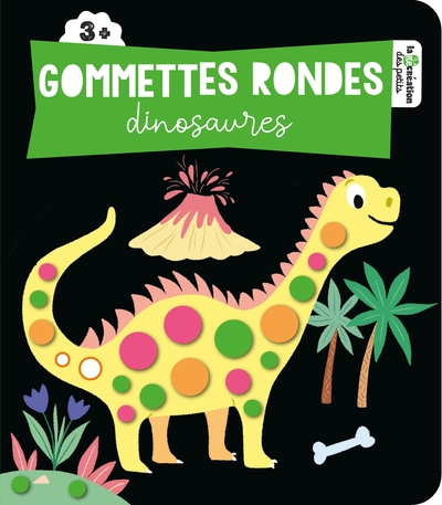 Gommettes rondes Dinosaures - Solenne et Thomas