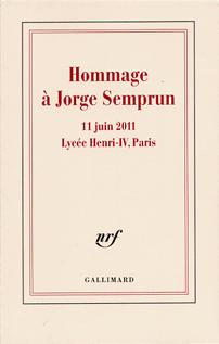 Hommage à Jorge Semprun