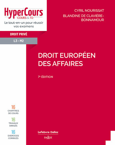 Droit européen des affaires 7ed