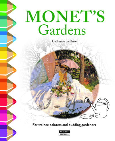 Colour And Learn With  The Gardens Of Monet