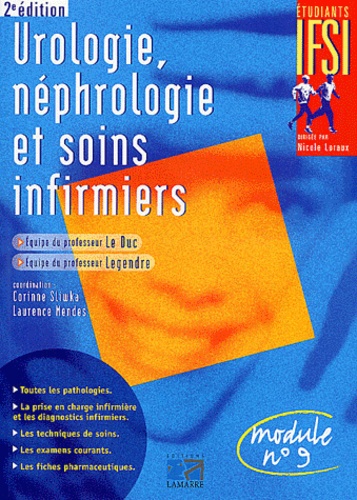 Urologie néphrologie et soins infirmiers