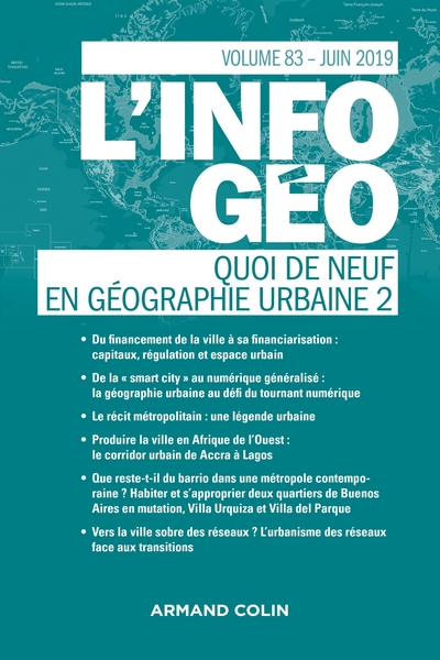L'information géographique N° 83, juin 2019 Volume 2