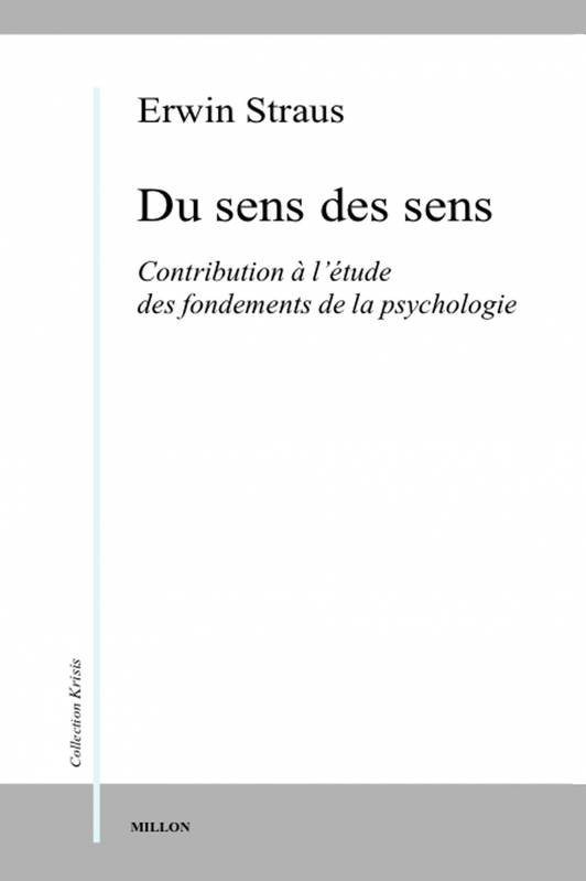 Du Sens Des Sens