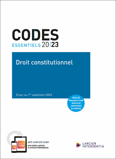 Codes essentiels 2023 - Droit constitutionnel