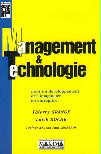 MANAGEMENT & TECHNOLOGIE. Pour un développement de l'imaginaire en entreprise