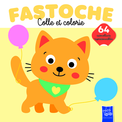 Le Chat - Fastoche colle et colorie - Xxx