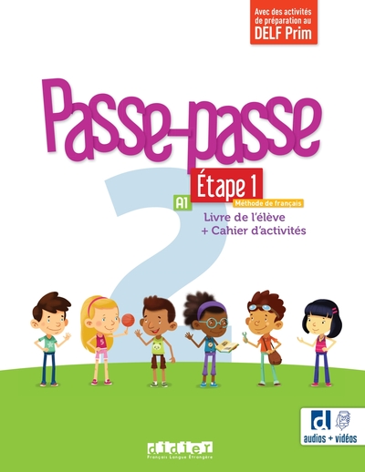 Passe-passe 2 - Niv. A1 - Étape 1 - Livre + Cahier + didierfle.app