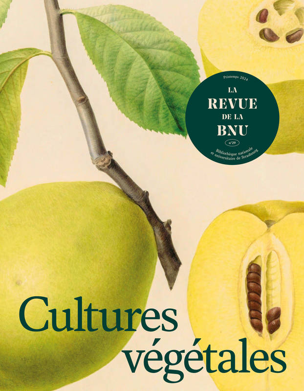 La Revue De La Bnu No 29. Cultures Vegetales