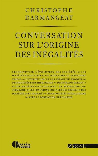 Conversation Sur La Naissance Des Inégalités - Christophe Darmangeat