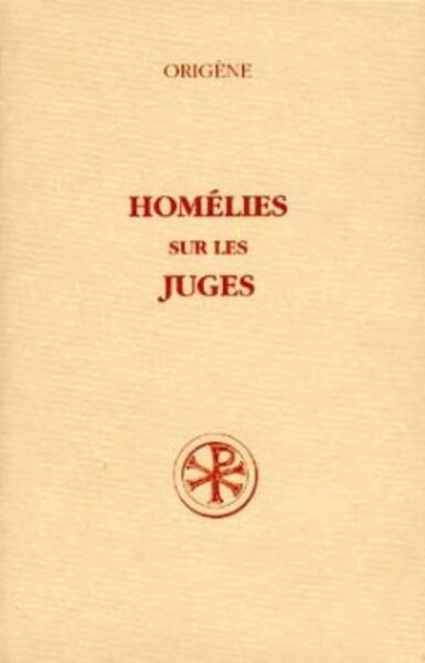 Homelies Sur Les Juges