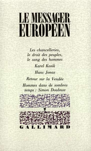 Le Messager européen