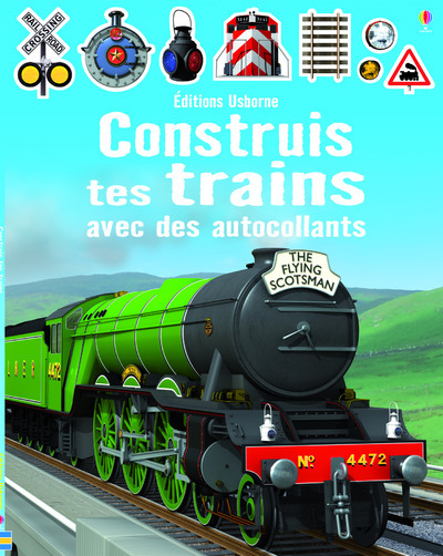 Construis tes trains avec des autocollants