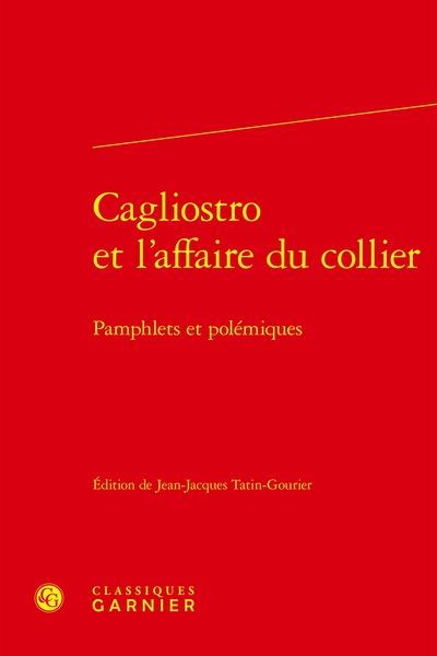 Cagliostro et l'affaire du collier