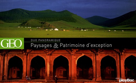 Geo Duo panoramique Paysages d'exception + Patrimoine d'exception - Play bac