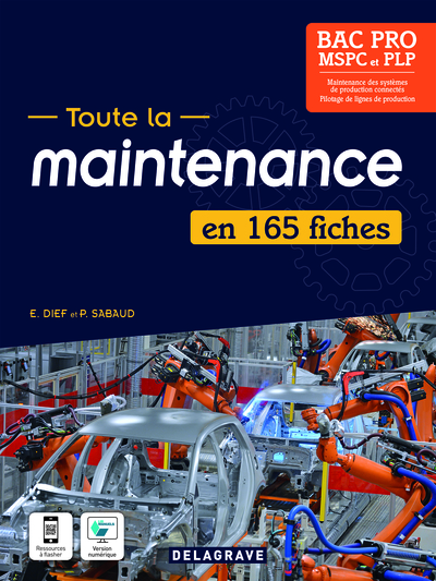 Toute la maintenance en 165 fiches (2022) - Manuel élève