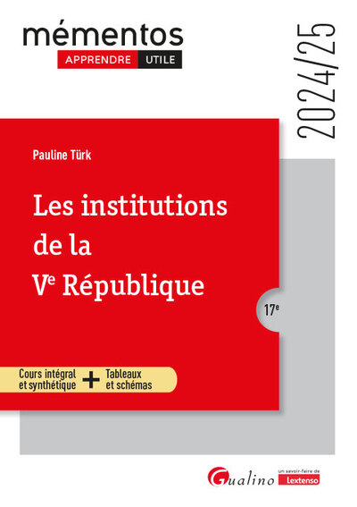 Les institutions de la Ve République - Pauline Türk