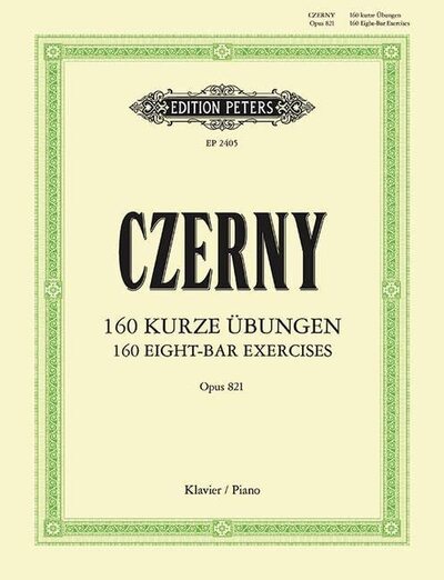 160 Eight-Bar Exercises - Carl Czerny