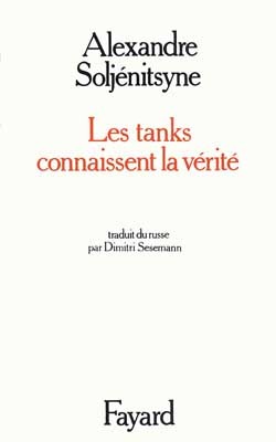 Les Tanks connaissent la vérité