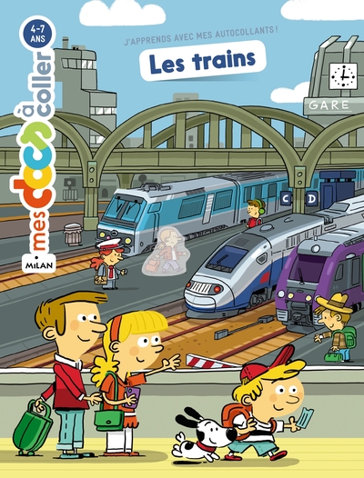 Les trains / autocollants