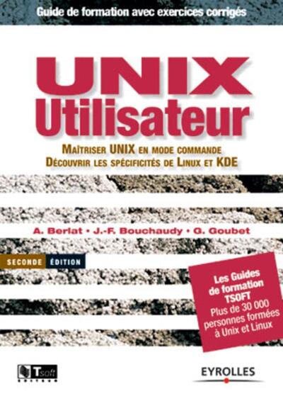 Unix Utilisateur - Jean-François Bouchaudy