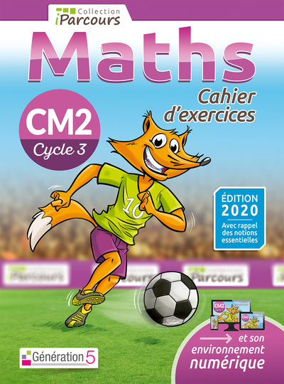 Cahier d'exercices iParcours maths CM2 (2020)