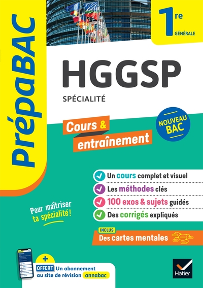 Prépabac - HGGSP 1re générale (spécialité)