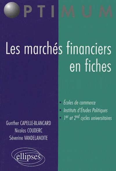 Les marchés financiers en fiches