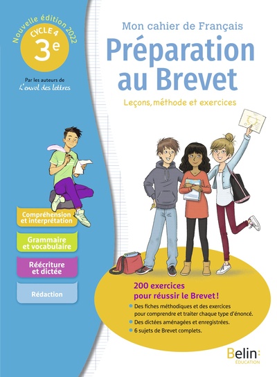 Mon Cahier De Français - Spécial Brevet 2022