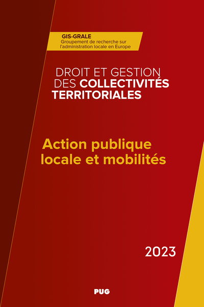 Action publique locale et mobilités : un paysage en transition ? - Alexandre FABRY, Isabelle MULLER-QUOY, Gérald